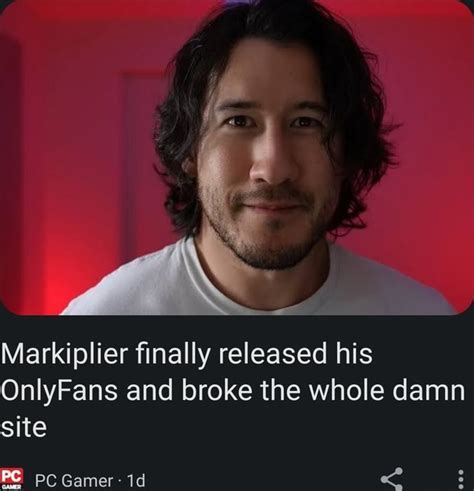 Markiplier finally released his OnlyFans and broke the whole。